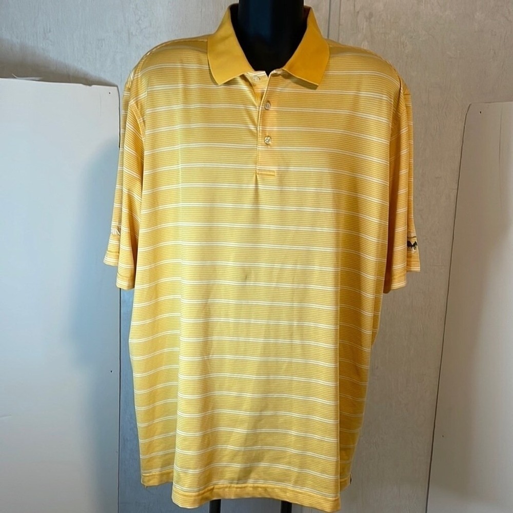 Ping Golf Polo Shirt Striped Water Creek  Embroidered Logo Men's XL